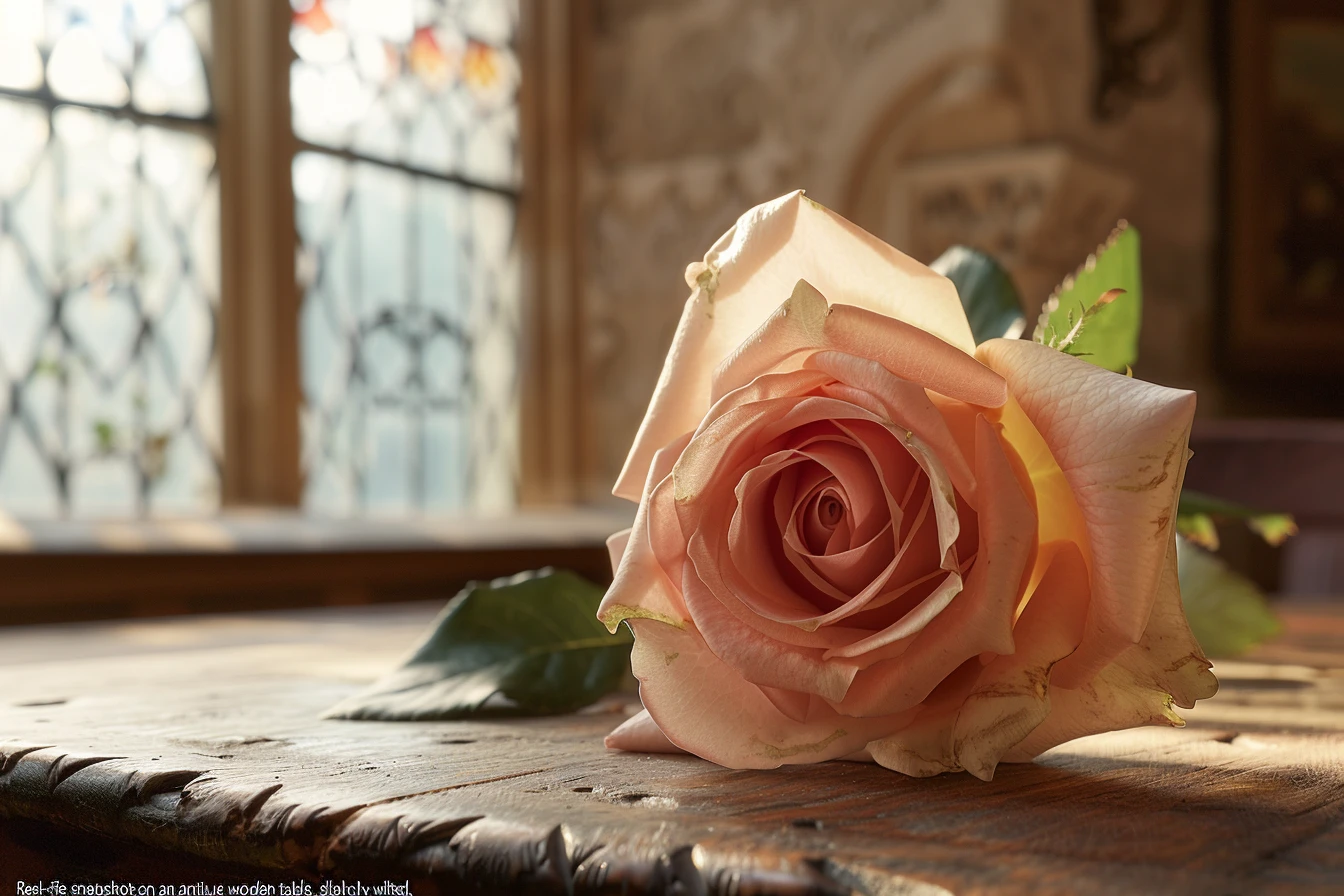 La signification profonde de la rose enchantée dans "La Belle et la Bête" : un symbole de transformation et d'espoir