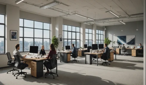 Les tendances 2025 en aménagement de bureaux professionnels