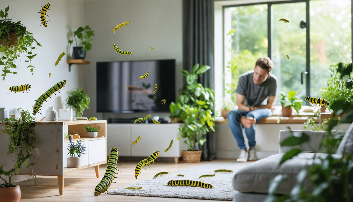 découvrez comment identifier les chenilles présentes dans votre maison, les risques qu'elles peuvent représenter pour votre santé et votre environnement, ainsi que les solutions efficaces pour vous en débarrasser en toute sécurité.