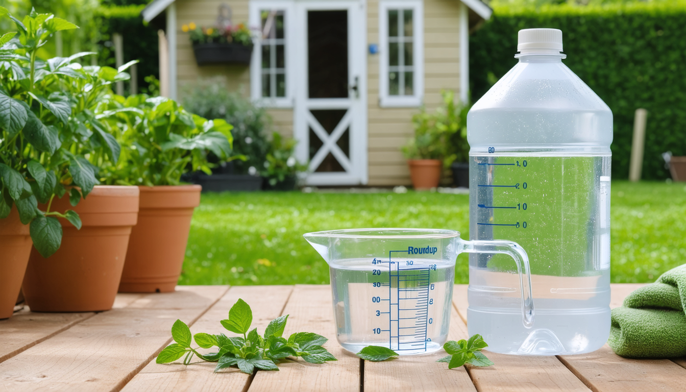 découvrez comment bien doser le roundup pour 1 litre d'eau grâce à notre guide pratique. suivez nos conseils simples pour garantir efficacité et sécurité lors de vos traitements.