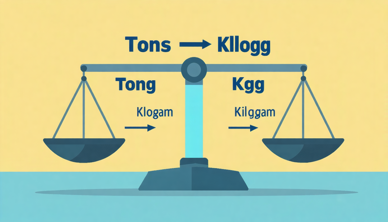 découvrez comment convertir facilement une tonne en kilogrammes grâce à ce guide ultime. explications simples, formules et exemples pour maîtriser la conversion en toute confiance.