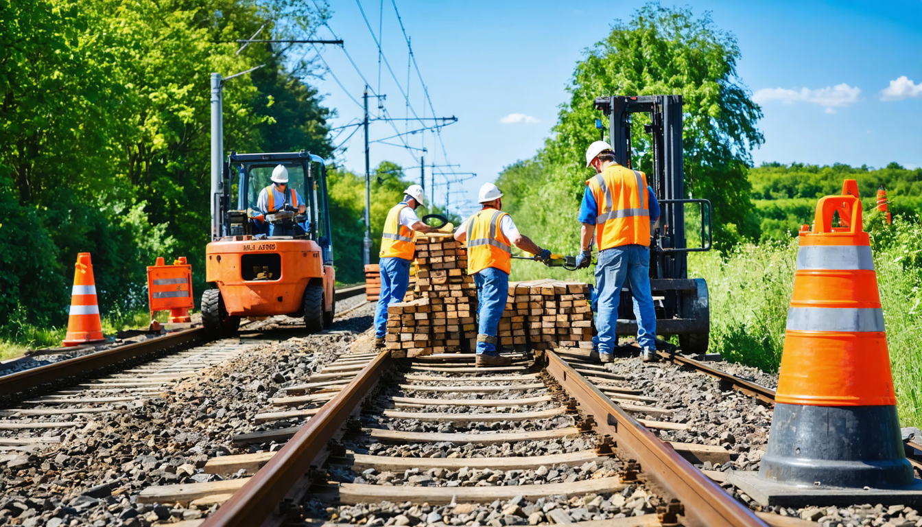 découvrez les meilleures pratiques pour obtenir des traverses de chemin de fer en toute sécurité, en respectant la réglementation et en assurant le transport et la manipulation sans risque.