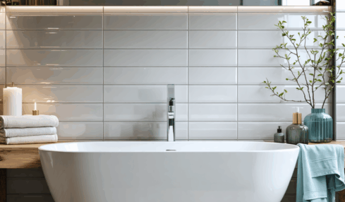 découvrez comment le carrelage adhésif peut transformer et sublimer votre salle de bain en toute simplicité. astuces, conseils et avantages pour une déco moderne et facile à réaliser !