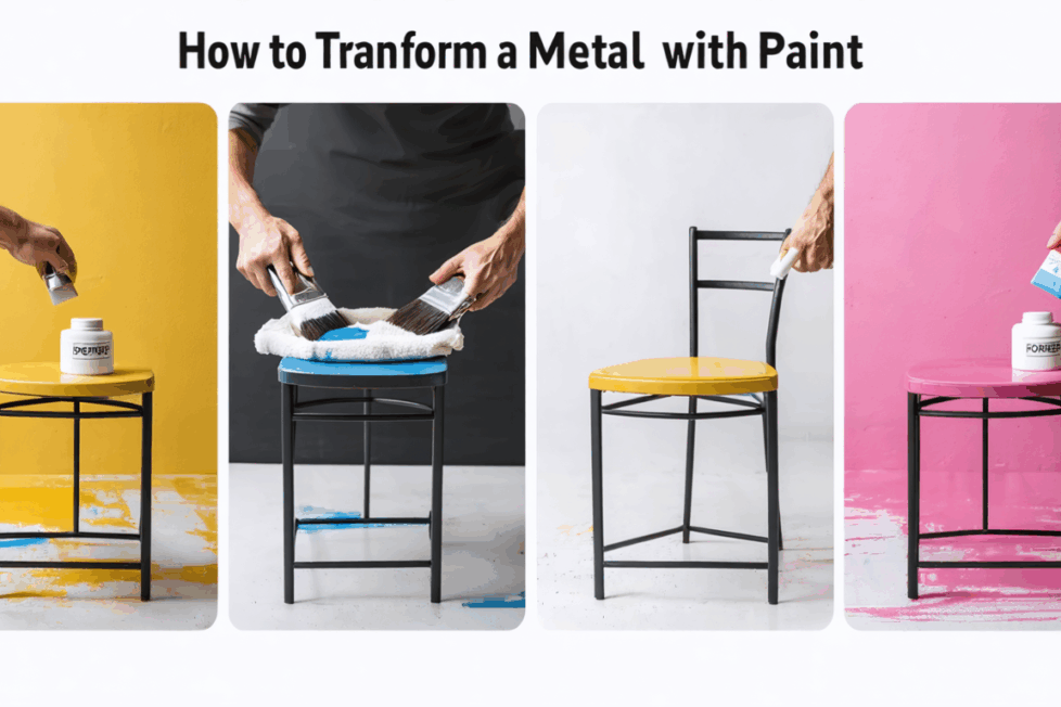 découvrez notre guide détaillé pour transformer facilement un meuble en métal avec de la peinture. suivez chaque étape pour réussir la rénovation et donner une seconde vie à vos meubles métalliques.