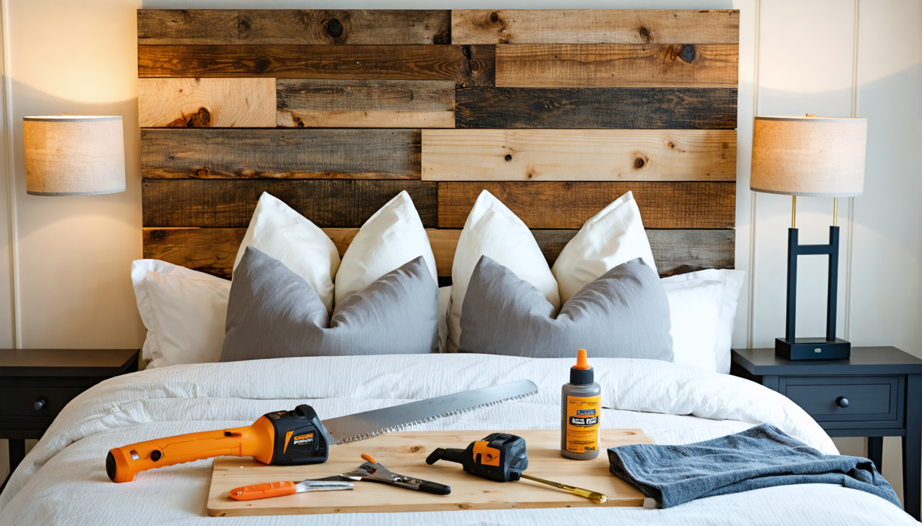 découvrez comment créer une tête de lit en bois unique et tendance grâce à notre guide diy complet. étapes, astuces et matériaux : tout pour réussir votre projet déco maison !