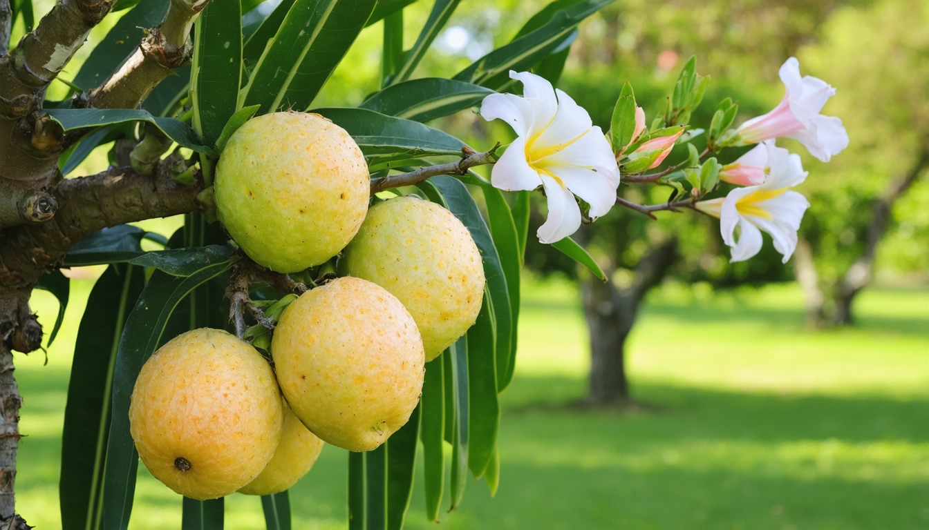 le pineapple guava, aussi appelé goyavier du brésil, est un arbuste exotique facile à cultiver. ajoutez une touche unique à votre jardin avec ses fruits savoureux et ses fleurs décoratives.