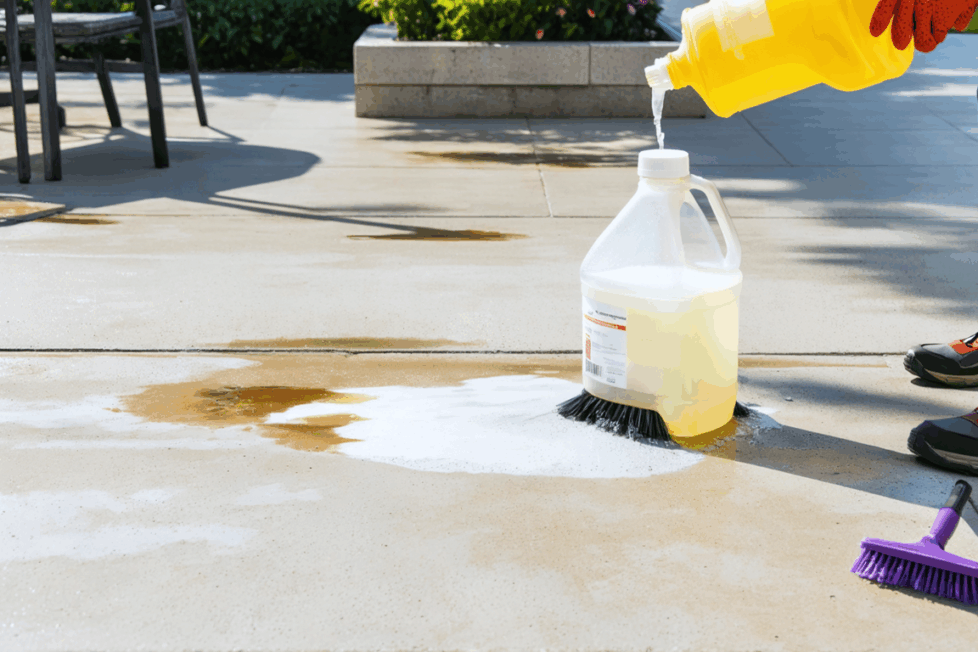 découvrez notre guide pratique pour nettoyer facilement votre terrasse en béton avec de la javel : conseils, étapes simples et astuces pour un extérieur impeccable.