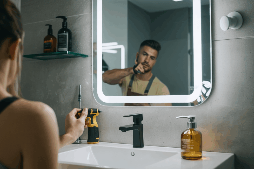 découvrez notre guide pratique pour remplacer facilement les leds d'un miroir de salle de bain. suivez nos conseils étape par étape pour un éclairage optimal et une salle de bain rénovée en un rien de temps !