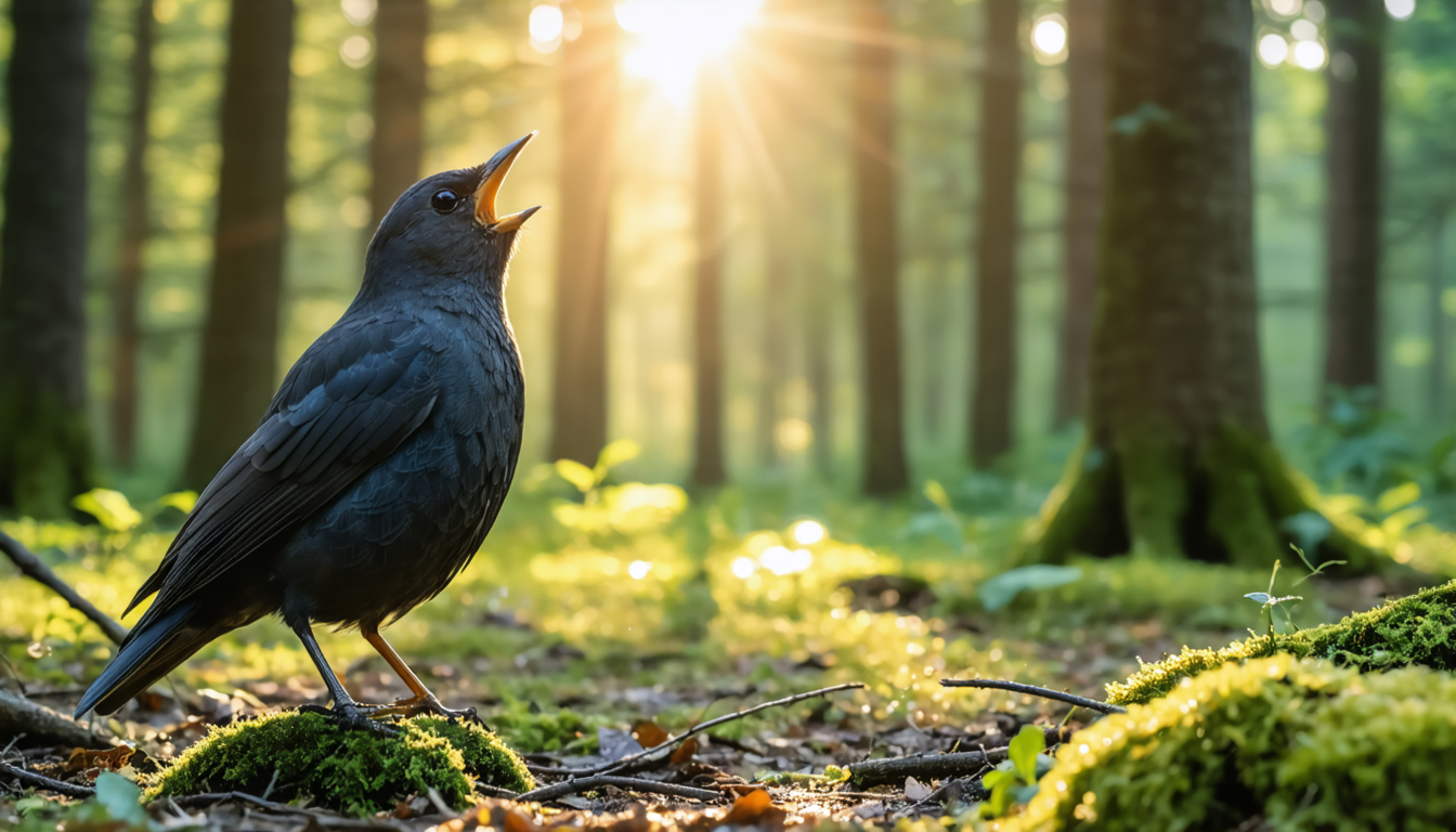 découvrez la symbolique spirituelle du merle dans votre jardin et explorez les profondeurs de sens attachées à cet oiseau fascinant, guide de transformation et messager d’intuitions.