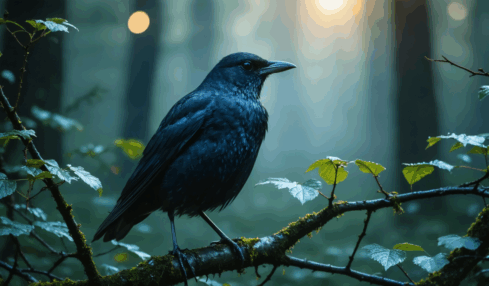 découvrez la symbolique spirituelle du merle dans votre jardin : significations, traditions et messages cachés de cet oiseau fascinant pour une connexion plus profonde avec la nature.