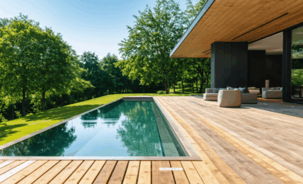 découvrez comment aménager une terrasse en bois élégante et sécurisée autour de votre piscine sans margelle. conseils, astuces, matériaux et inspirations pour un extérieur moderne et fonctionnel dans notre guide ultime.