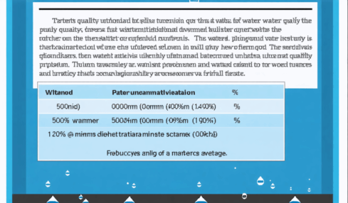 profitez d'une analyse gratuite de votre eau ! découvrez tout ce que vous devez savoir sur la qualité de votre eau, les méthodes d'analyse et les conseils pour préserver votre santé.