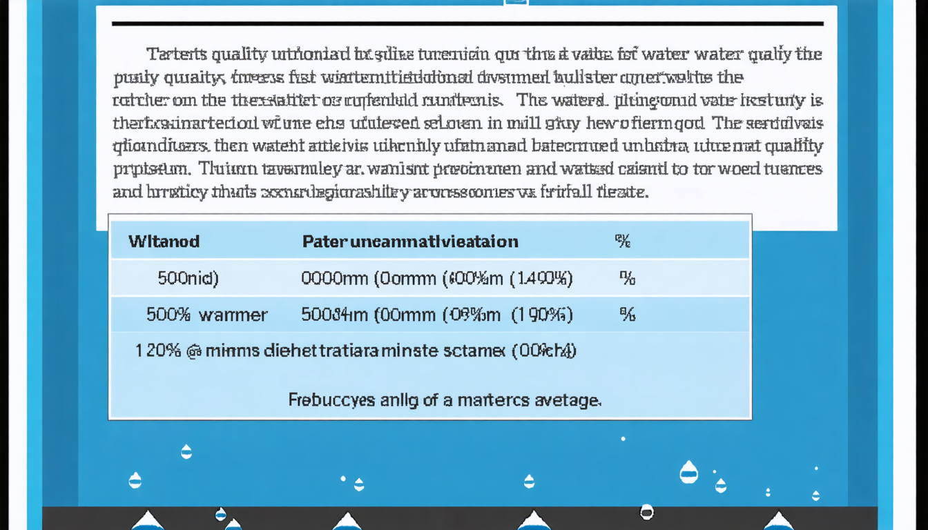 profitez d'une analyse gratuite de votre eau ! découvrez tout ce que vous devez savoir sur la qualité de votre eau, les méthodes d'analyse et les conseils pour préserver votre santé.
