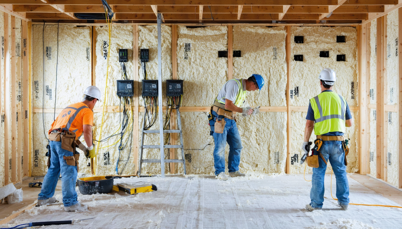découvrez à quel stade du processus d'isolation il est préférable d'intégrer l'électricité dans votre projet, afin d'assurer une installation sécurisée et efficace.