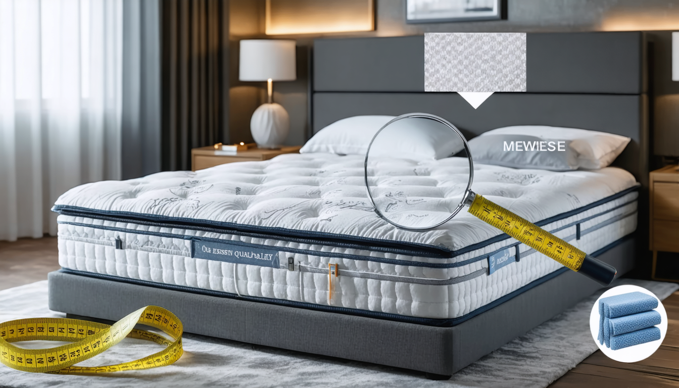 découvrez les critères essentiels pour évaluer la qualité d’un matelas et choisir celui qui répond parfaitement à vos besoins de confort et de soutien.