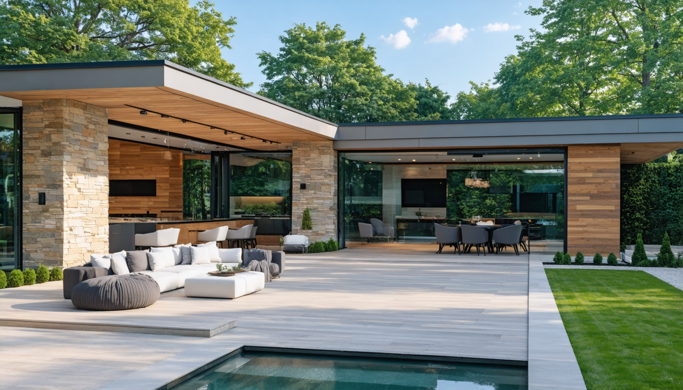 confiez l’aménagement de votre extérieur à prestige aménagement extérieur et sublimez votre jardin avec des solutions sur mesure, élégantes et durables. offrez à vos espaces verts une touche de raffinement unique !