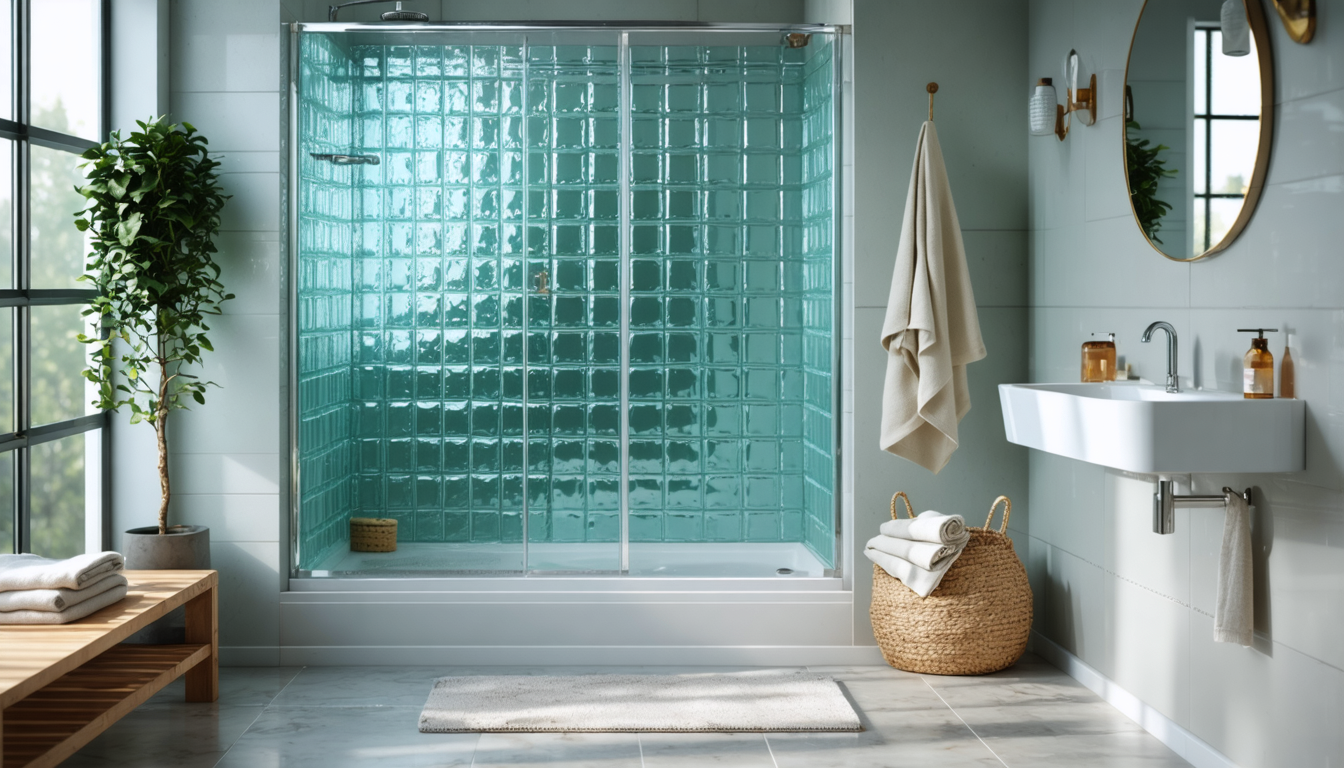 découvrez notre guide complet sur les parois de douche en briques de verre : conseils d'experts, avantages, installation et estimation des coûts pour un choix éclairé.