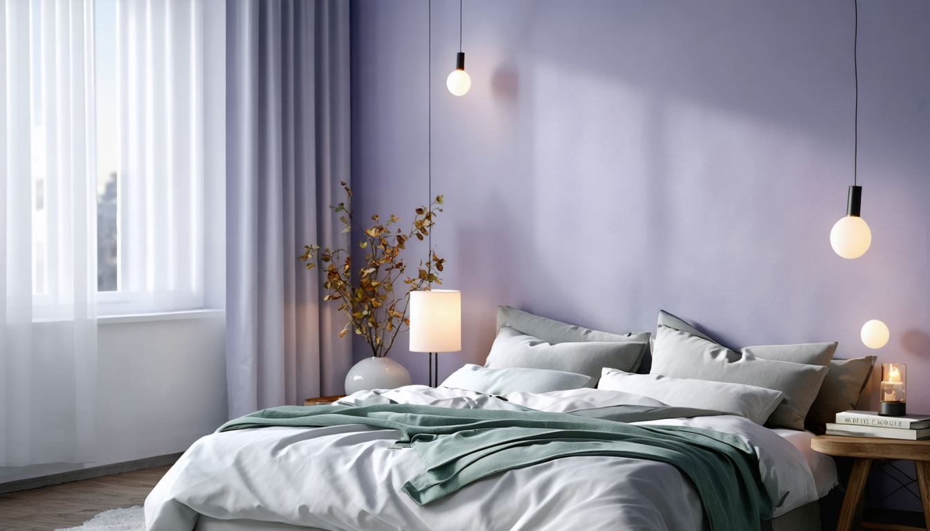 découvrez comment choisir les teintes parfaites pour peindre votre chambre et favoriser un sommeil réparateur grâce à des couleurs apaisantes et harmonieuses.
