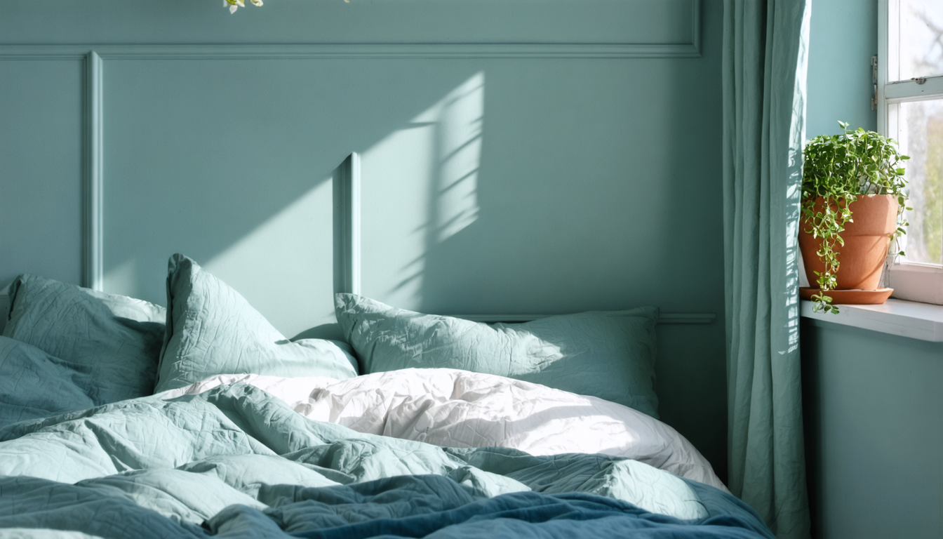 découvrez comment choisir les couleurs parfaites pour peindre votre chambre et favoriser un sommeil réparateur grâce à des teintes apaisantes et harmonieuses.