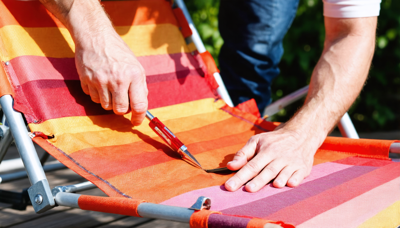 découvrez notre guide complet et pratique pour réparer facilement votre transat en textilène. astuces, conseils et étapes simples pour redonner vie à votre mobilier de jardin.