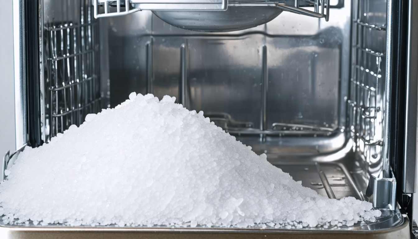découvrez pourquoi utiliser du sel pour lave-vaisselle est essentiel, comment bien le doser pour une efficacité optimale, et les pièges à éviter pour prolonger la vie de votre appareil.