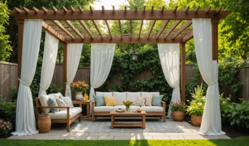Améliorez votre jardin avec une pergola élégante et durable