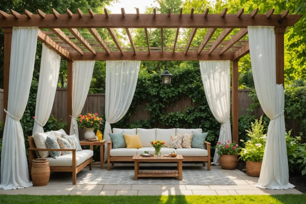 Améliorez votre jardin avec une pergola élégante et durable