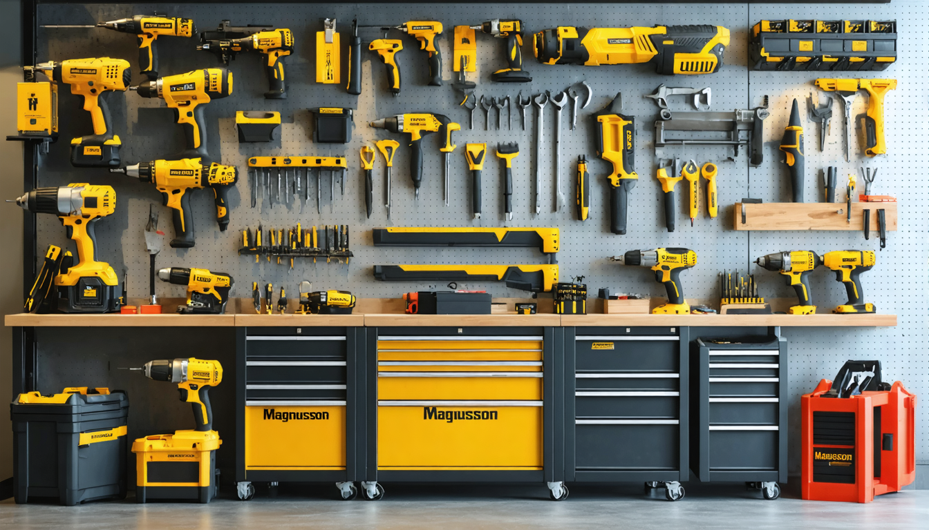 découvrez magnusson, la marque d'outillage professionnel offrant des outils de qualité à des prix astucieux, parfaits pour tous vos projets.