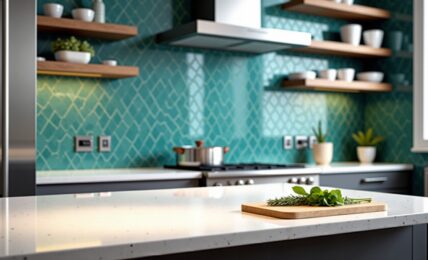 Crédences de cuisine : alliez protection et style pour sublimer vos murs