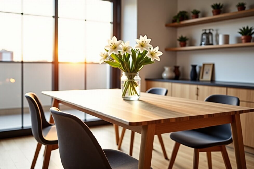Tables gain de place : optimiser l’espace sans sacrifier le confort