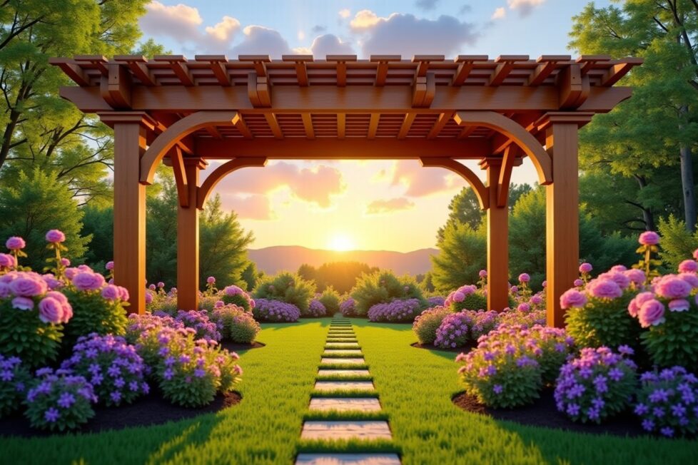 Améliorez votre jardin avec une pergola élégante et durable