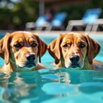 Piscines et chiens : astuces et mesures de sécurité pour une baignade réussie