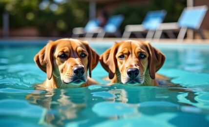 Piscines et chiens : astuces et mesures de sécurité pour une baignade réussie
