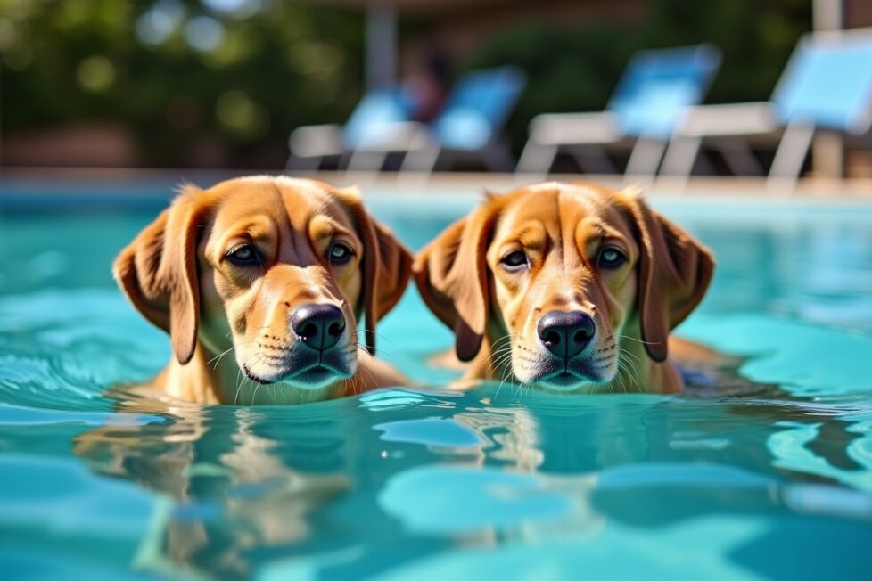 Piscines et chiens : astuces et mesures de sécurité pour une baignade réussie