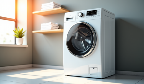 Lave-linge efficace : capacité adaptée, essorage puissant et faible consommation d'eau